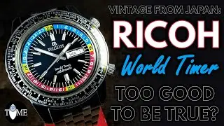 RICOH World Timer | No. 4 in Japan after SEIKO, CITIZEN & ORIENT in the 70s