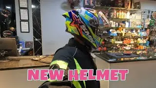 My New Helmet and riding jacket 🔥 #smkhelmets #hrxridingjacket