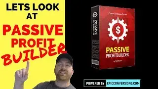 Demo and Review of Passive Profit Builder Software