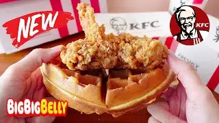 Trying KFC Waffles & Fried Chicken For The First Time