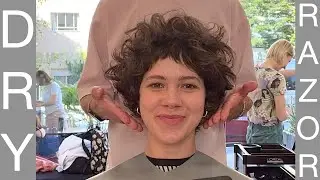 Dry Bixie Razorcut for Curly Hair