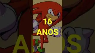 QUAL A IDADE CAN&Oacute;NICA DOS PERSONAGENS DE SONIC? #sonic #curiosidades #jogosonic #sonic