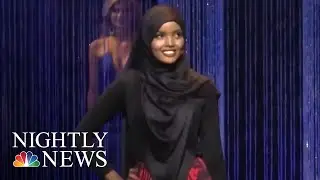 20-Year-Old Refugee Breaks Boundaries As Model And UNICEF Ambassador | NBC Nightly News