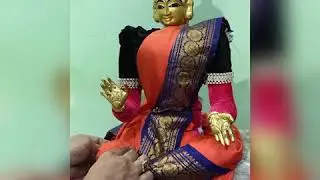 Swami saree draping part2