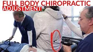 Full Body CHIROPRACTIC Adjustment - Demonstration Video [Chiropractor Winchester VA]