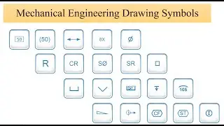 How to read mechanical Engineering Drawing Symbols