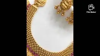 #Kups Jewellery Designs#Necklace and Haram designs