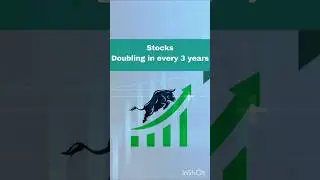 Stocks Doubling in every 3 years..#stockmarket #silver #asset