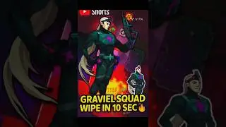 Graviel Squad Wipe in 10 Sec 🔥 | Bullet Echo India Short #shorts #bulletecho #graviel