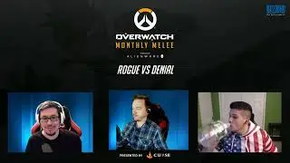 Rogue vs Denial eSports - Overwatch Monthly Melee - Group Stage Match 1 - April 16th 2017
