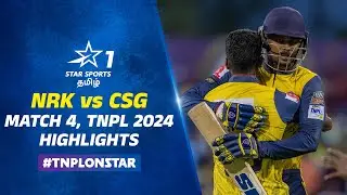 இன்றைய Thriller-ல் வெற்றி நெல்லை அணிக்கு! | NRK vs CSG  | Match 4 Highlights