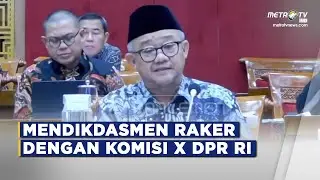 BREAKING NEWS - MENDIKDASMEN RAKER DENGAN KOMISI X DPR RI BAHAS EVALUASI 2025 & RENCANA KERJA 2026