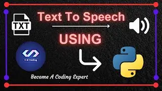 Text To Speech convertor using Python || Python project || c4rcoding