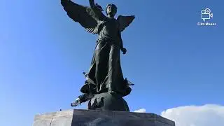 Goddess War memorial - Rhodes Island of Greece
