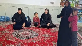 Akram is homeless, alone, and homeless...😢 A home for tired hearts, a refuge for Zeinab and Sari 🏠❤️