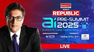 Republic AI Pre-Summit 2025 LIVE: Editor-In-Chief Arnab Goswami's Inaugural Speech