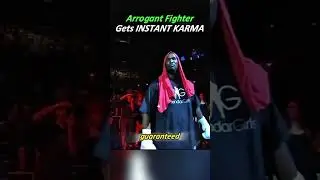 Arrogant Fighter Gets INSTANT KARMA#mma #ufc