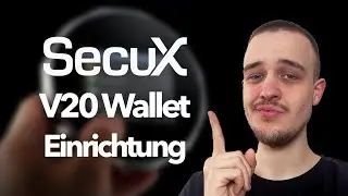 SecuX V20 Hardware Wallet einrichten! | Schritt f&uuml;r Schritt Tutorial