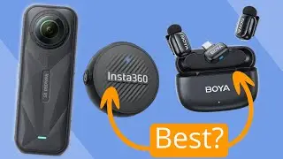 Boya Mini vs Insta360 Mic Air: Best Mic for Your Insta360 X5?