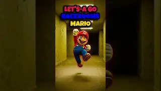 What happens if Mario enters the Backrooms?