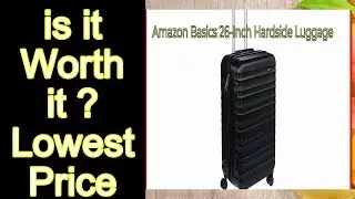 Amazon Basics 26-Inch Hardside Luggage Features - Important Information