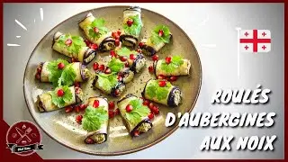 Recette roulés d'aubergines à la géorgienne - Chef Sims