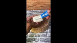 Put toothpaste on soap and you'll be surprised by the result!
