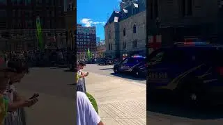PPS and Ottawa Paramedics on scene for skydiving accident downtown