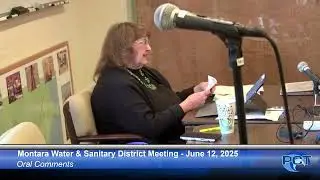 MWSD 6/12/25 - Montara Water & Sanitary District Meeting - June 12, 2025
