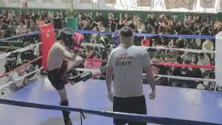GOOD FIGHTERS 2   EXHIBICION  KICK BOXING - FACUNDO BAROFFIO  VS  LAUTARO MORALES