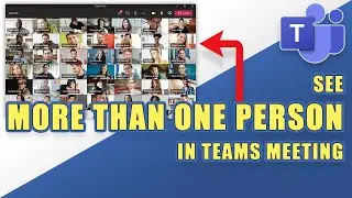 FIX: Only Seeing ONE Person in TEAMS Meeting?  (How to See Other Participants)