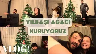 Yeni Yıl Ruhu Başlasın! ✨ Yılbaşı Ağacımızı Kurduk 🎄 