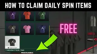 HOW TO CLAIM DAILY SPIN ITEMS FROM JORDAN, SWAGS, & NBA STORES NBA 2K25