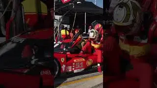 Ferrari switch driver #racing #epic #sports #shorts #amazing #endurance #ferrari #lemans #like #gt