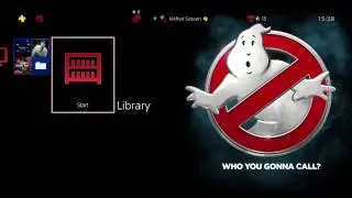 PS4 - Ghostbusters Dynamic Theme Preview |Free On UK PSN Store|