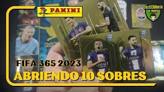 FIFA 365 sticker album 2023 Panini #4 | Abriendo 10 sobres