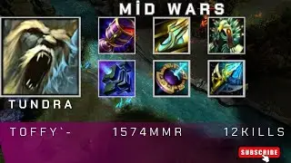 HoN | Mid Wars | Tundra | t0ffy`- | 1574 MMR