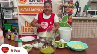 🥗 Ensalada fresca de verduras y fruta | Snack saludable