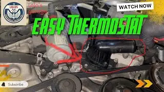 How to replace thermostat Dodge Ram 1500 3.6L Engine 