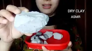 ASMR|| Eating clay asmr|| dry clay (Gachi) #mukbang #trending #eatingclay #claycrunch