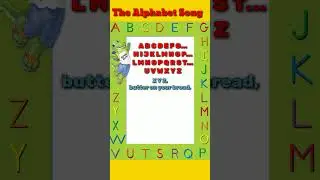 4 Year Old Baby Reading Rhymes | The Alphabet Song | rhymes |  #learnatoz #kids #english #shorts