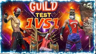 🔴LIVE LIVE GUILD TEST 1 VS 1 / FF LIVE | GUILD TEST LIVE / FREE FIRE LIVE🔴