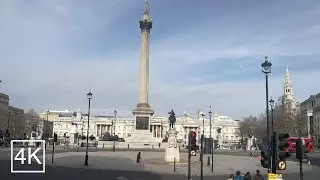 London Bus Tour 2021 (Oxford Street, Piccadilly Circus, Trafalgar Square, Parliament Square) 4K