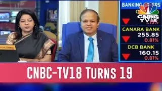 Celebrations Galore As CNBC-TV18 Turns 19, Max Life Insurance's CEO Prashant Tripathy Joins Live