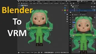 Blender to VRM: Prepare to any Vtube model