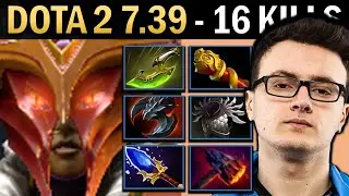 Legion Commander Gameplay with 16 Kills and MKB - Dota 7.39