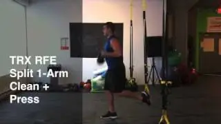 Kettlebell Combination Exercises using Valslides, TRX, and Aerobic Steps