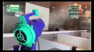 Aspee Turrbo Avvenger & Aspee Avvenger Demo | ULV Sprayer | Sanitization Machines | Misting Machine