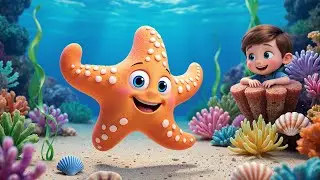 Ops! A estrela do mar bebê trocou os braço | Canções Infantis e Rimas para Crianças