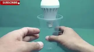 Free energy light bulbs Amazing with salt water & magnets - Experiment at home